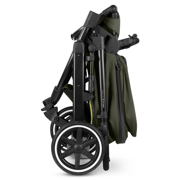 Poussette ABC Design Salsa 5 Run - Avocado + Coque Auto Cybex Cloud G i-Size - Moon Black