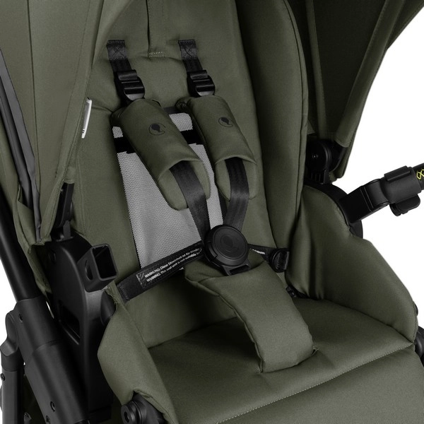 Poussette ABC Design Salsa 5 Run - Avocado + Coque Auto Cybex Cloud G i-Size - Moon Black