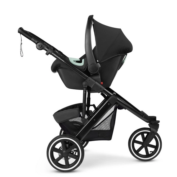 Poussette ABC Design Salsa 5 Run - Coal + Coque Auto Cybex Cloud G i-Size - Moon Black