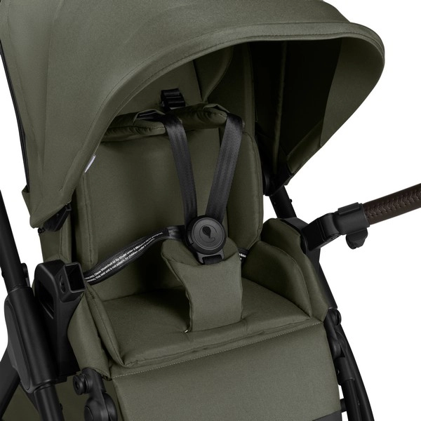 Poussette ABC Design Samba 2 - Avocado + Coque Auto Cybex Cloud G i-Size - Moon Black