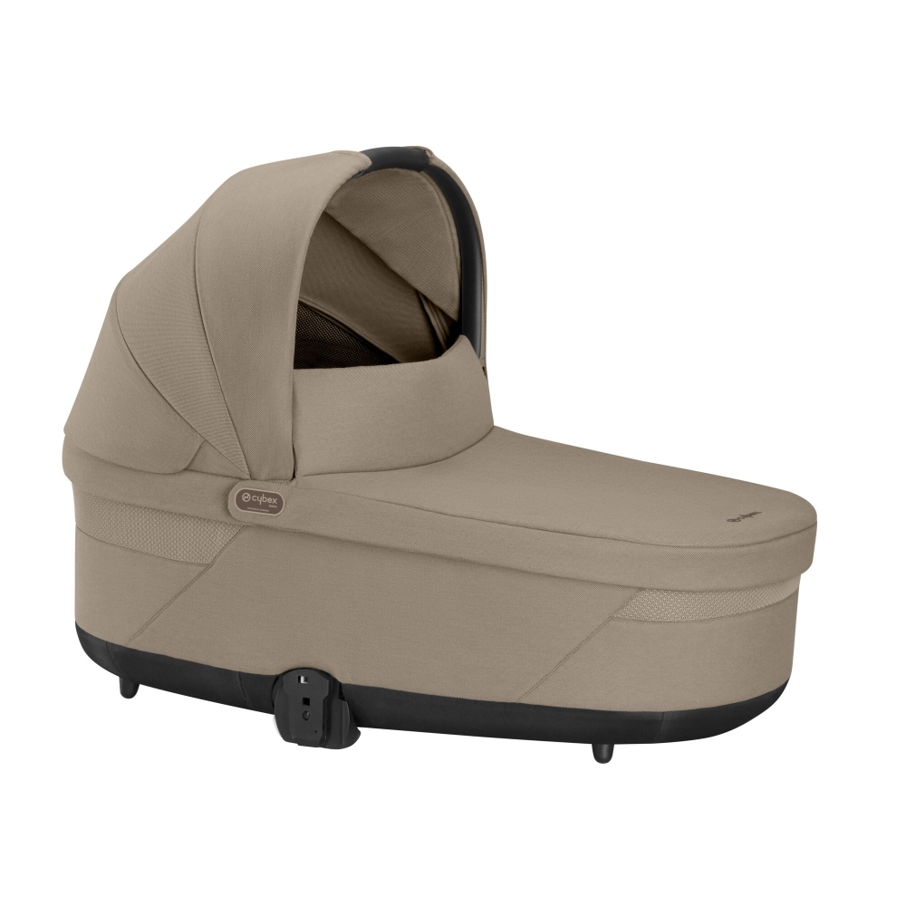 Poussette Cybex Balios S Lux 2 TPE - Almond Beige + Nacelle Cot S Lux + Coque Auto Cloud G i-Size - Almond Beige (Plus) + Base G + Accessoires