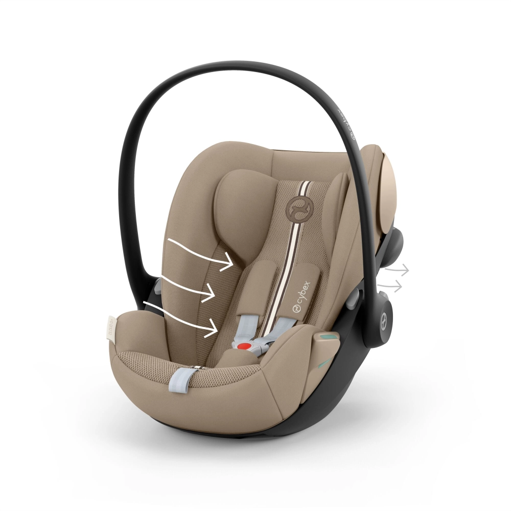 Poussette Cybex Balios S Lux 2 TPE - Almond Beige + Nacelle Cot S Lux + Coque Auto Cloud G i-Size - Almond Beige (Plus) + Base G + Accessoires