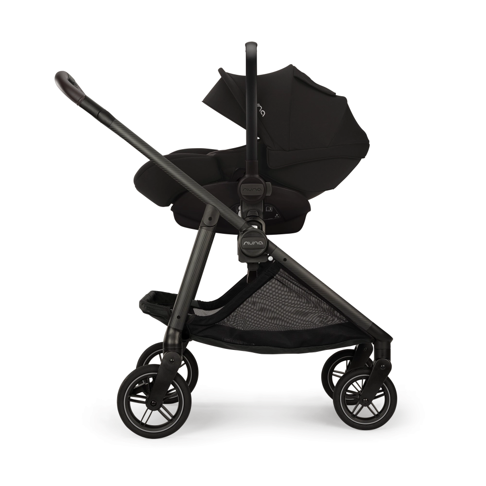 Poussette Nuna Swiv + Coque Auto Arra Flex - Caviar