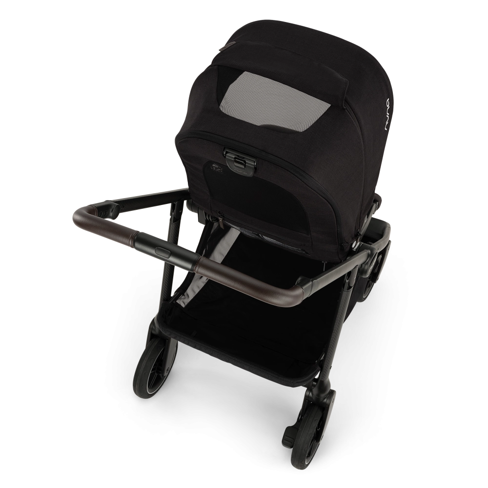 Poussette Nuna Swiv + Coque Auto Arra Flex - Caviar