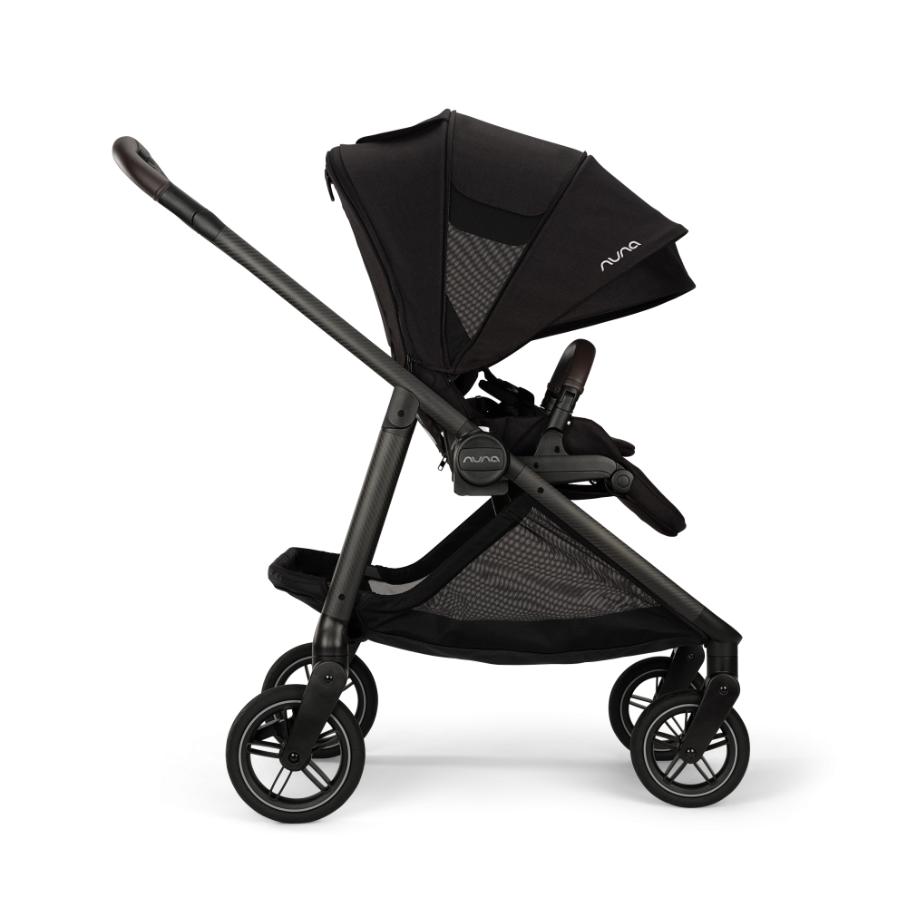 Poussette Nuna Swiv + Coque Auto Arra Flex - Caviar