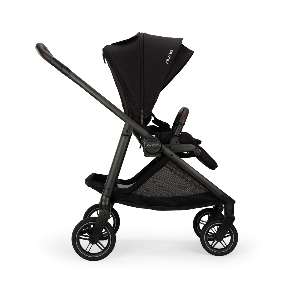 Poussette Nuna Swiv + Coque Auto Arra Flex - Caviar