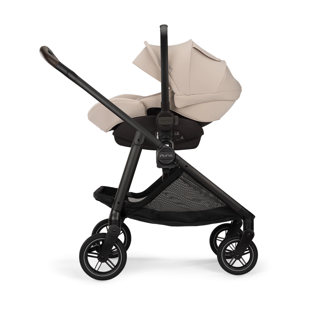Poussette Nuna Swiv + Coque Auto Arra Flex - Biscotti