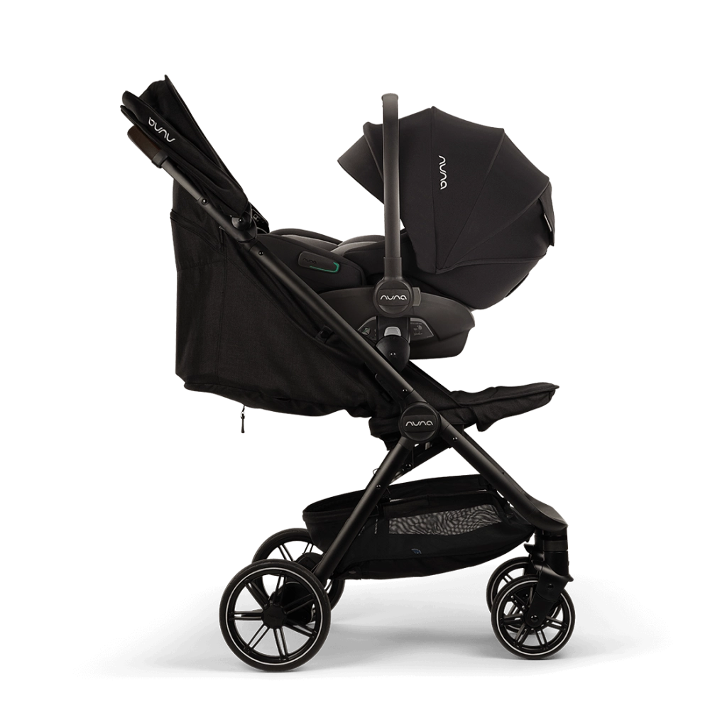Poussette Nuna Trvl + Coque Auto Arra Flex - Caviar