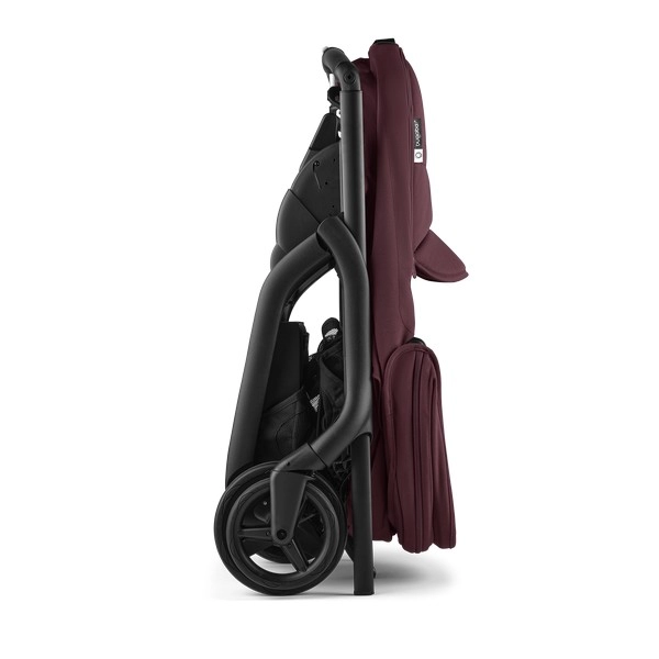 Poussette Bugaboo Dragonfly - Châssis Noir / Canopy Cherry Intense