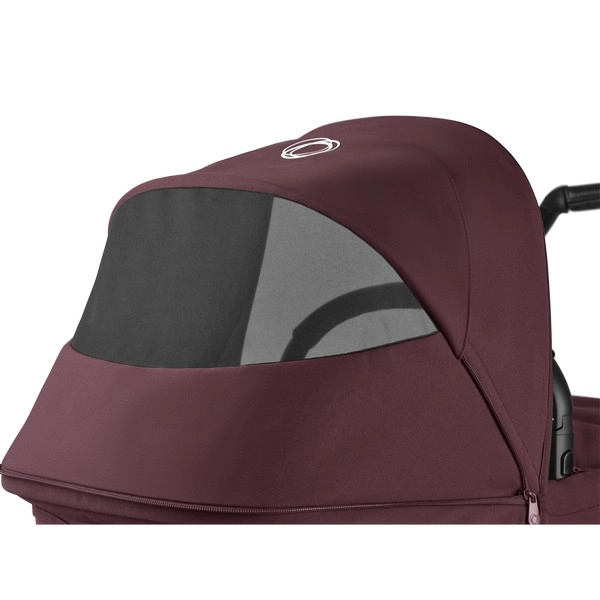 Poussette Bugaboo Dragonfly - Châssis Noir / Canopy Cherry Intense