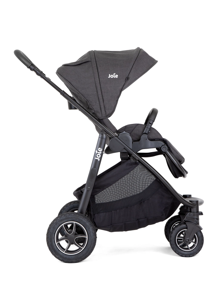 Poussette Joie Versatrax + Coque Auto i-Snug 2 - Shale