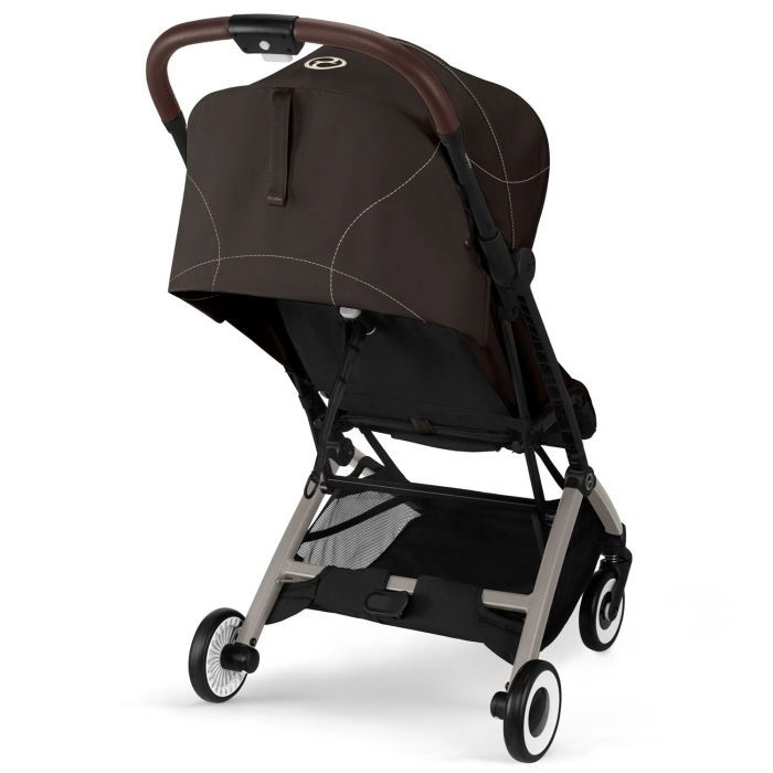 Poussette Cybex Orfeo 2 BLK - Chocolate Brown + Cloud G i-Size - Magic Black + Adaptateurs