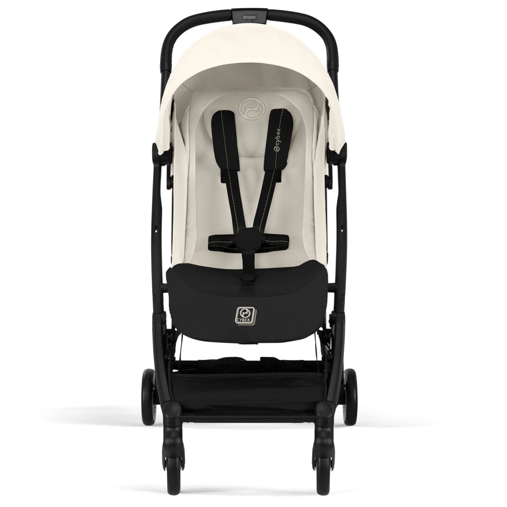 Poussette Cybex Orfeo 2 BLK - Canvas White + Cloud G i-Size - Magic Black + Adaptateurs