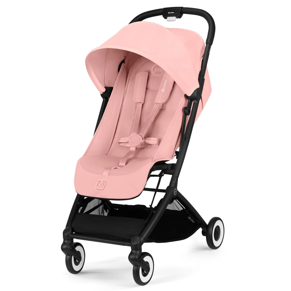 Poussette Cybex Orfeo 2 BLK - Candy Pink + Cloud G i-Size - Magic Black + Adaptateurs