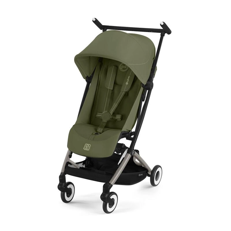 Poussette Cybex Libelle 3 TPE - Moss Green + Coque Auto Cloud G i-Size - Magic Black