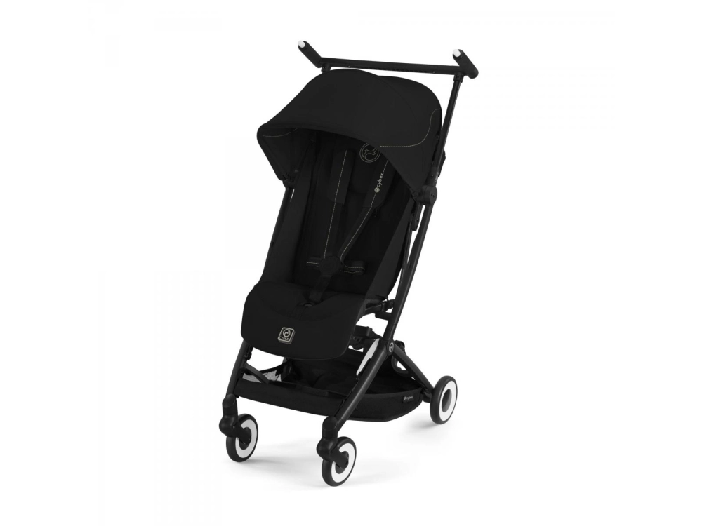 Poussette Cybex Libelle 3 BLK - Magic Black + Coque Auto Cloud G i-Size - Magic Black