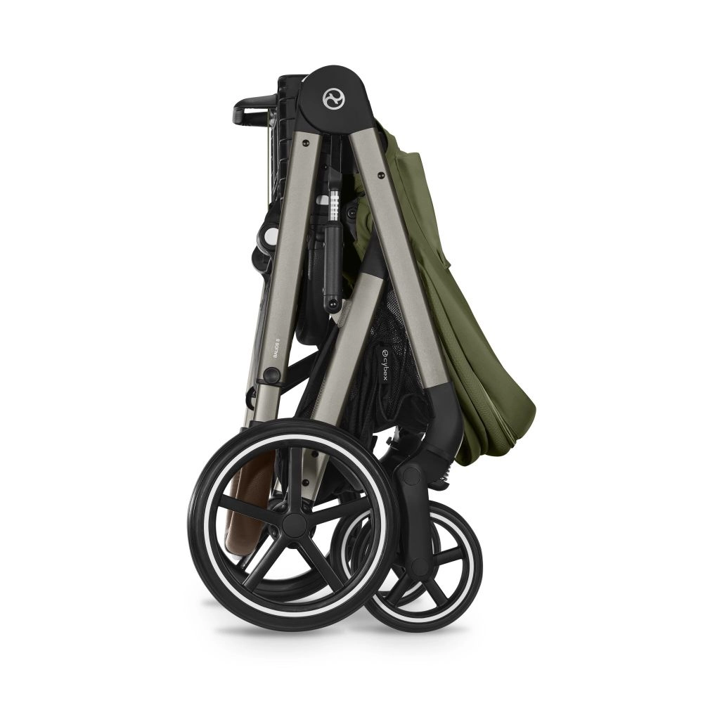 Poussette Tout-Terrain Balios S Lux 2025 - Châssis Taupe et Siège Moss Green - CYBEX - Moss Green