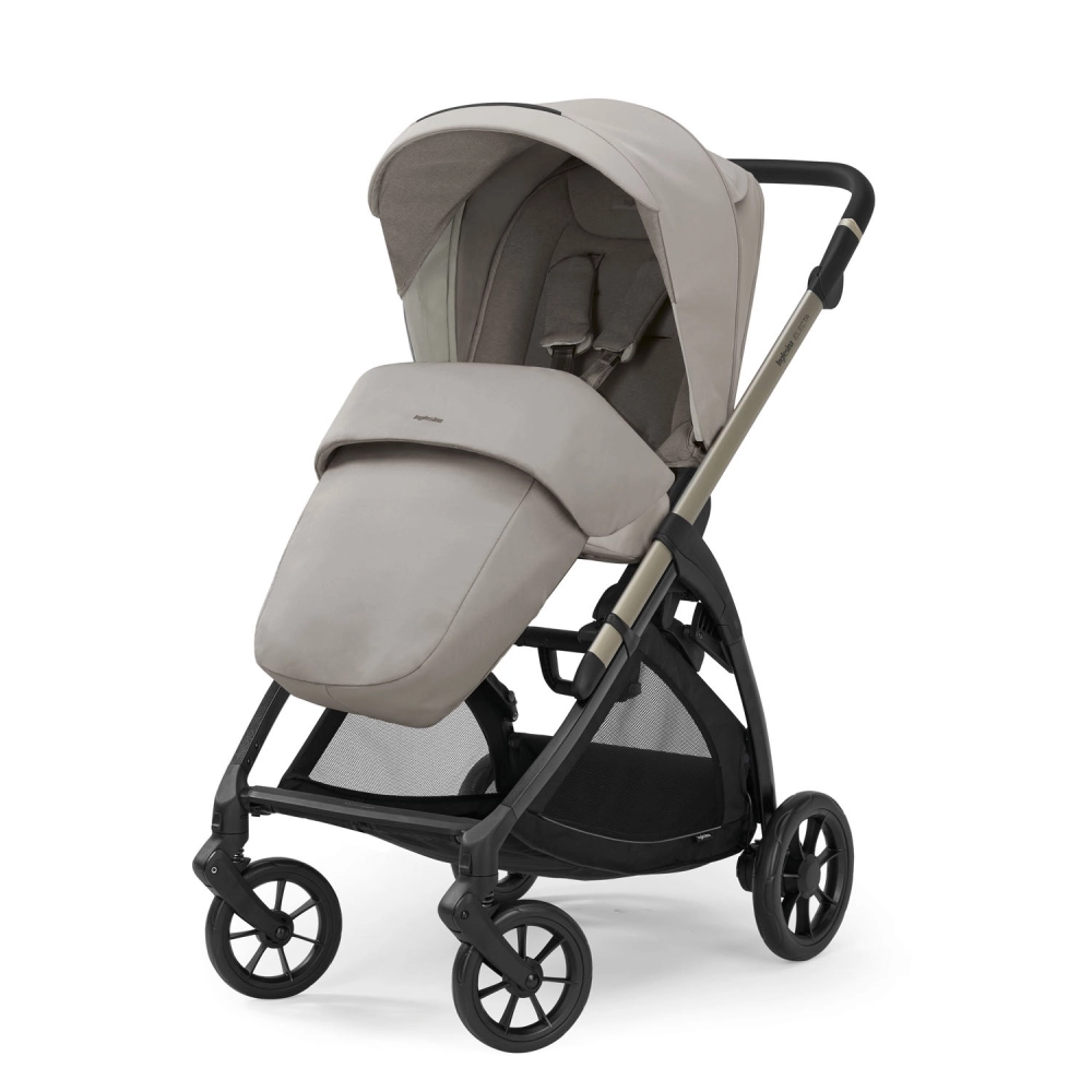 Poussette Inglesina (Système Quattro Electa Darwin) Iridium Black - Battery Beige