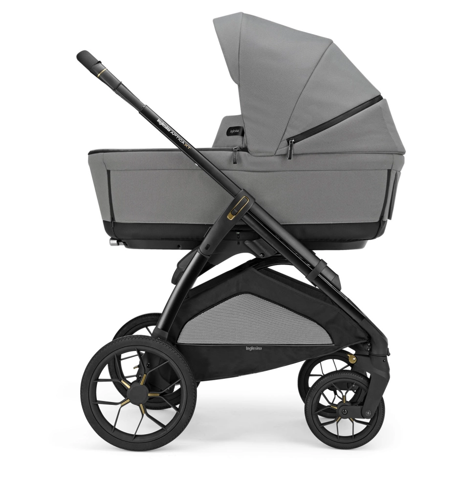 Poussette Inglesina (Système Quattro Aptica XT Darwin Recline) Total Black - Canyon grey