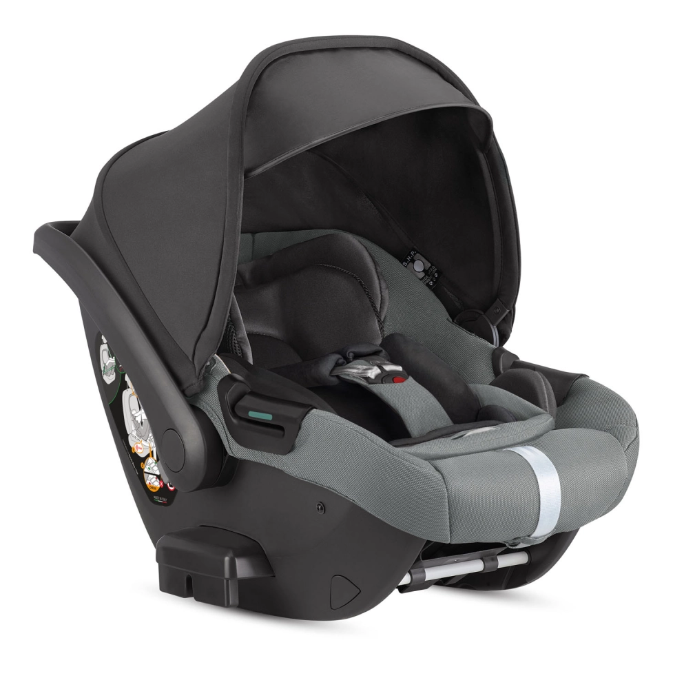 Poussette Inglesina (Système Quattro Aptica XT Darwin Recline) Total Black - Canyon grey