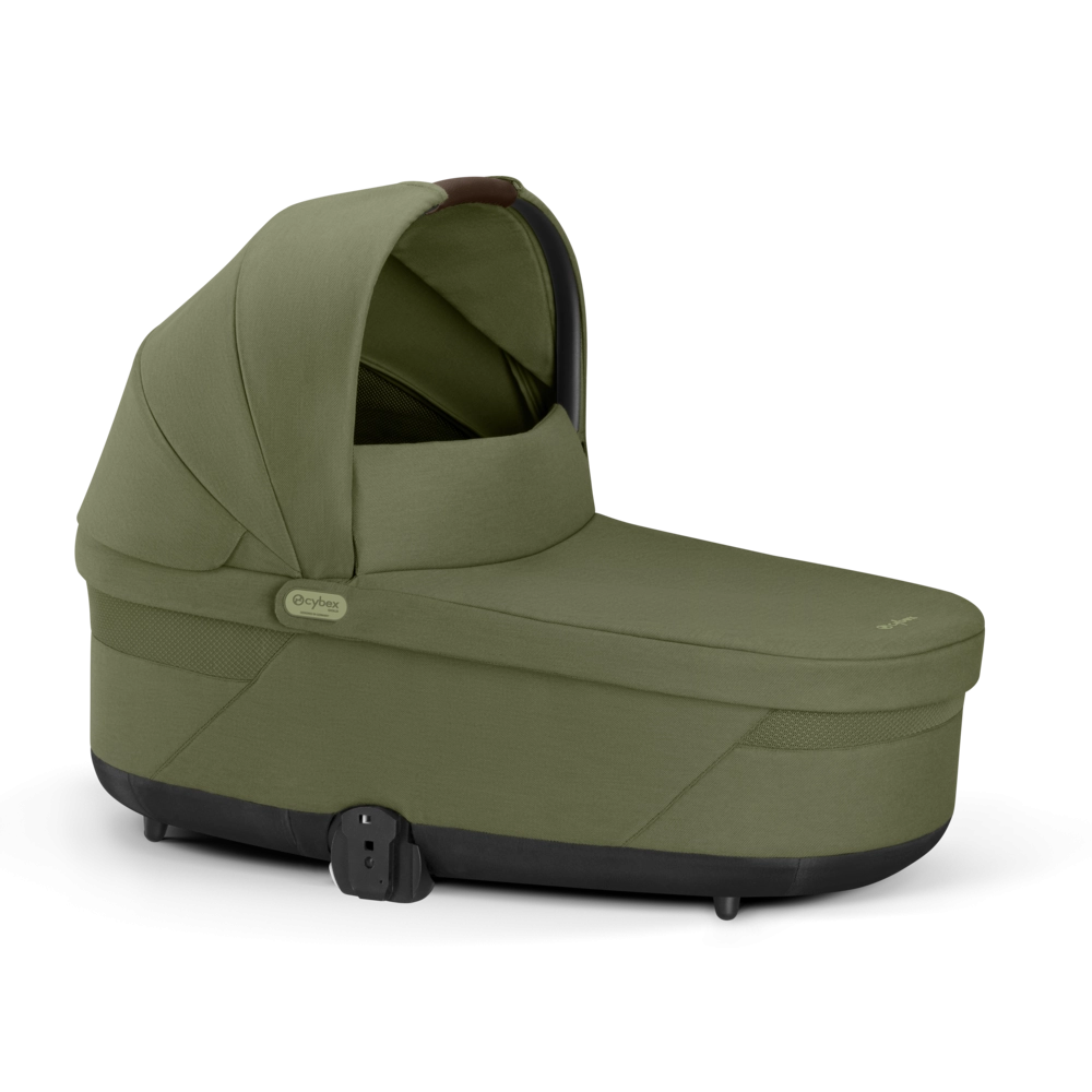 Poussette Cybex Balios S Lux 2 TPE - Moss Green + Nacelle Cot S Lux + Coque Auto Cloud G i-Size - Magic Black