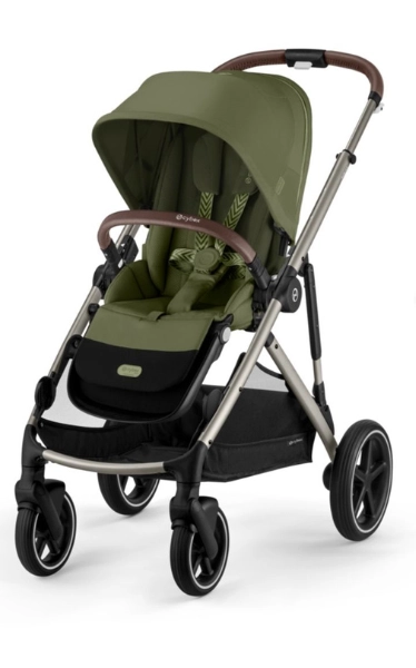 Poussette Cybex Gazelle S2 TPE - Moss Green + Coque Auto Cloud G i-Size - Magic Black