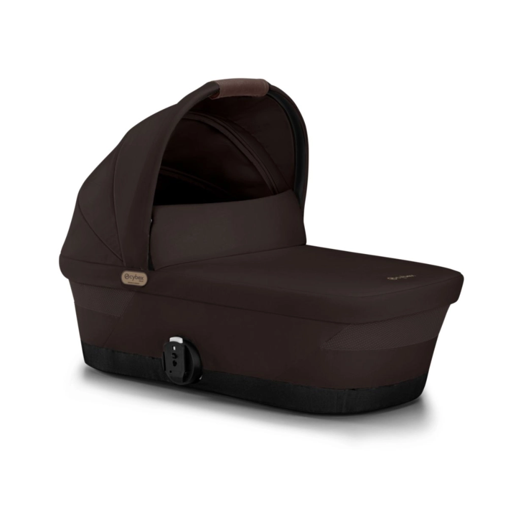 Poussette Cybex Gazelle S2 TPE - Chocolate Brown + Nacelle Gazelle Cot + Coque Auto Cloud G i-Size - Magic Black