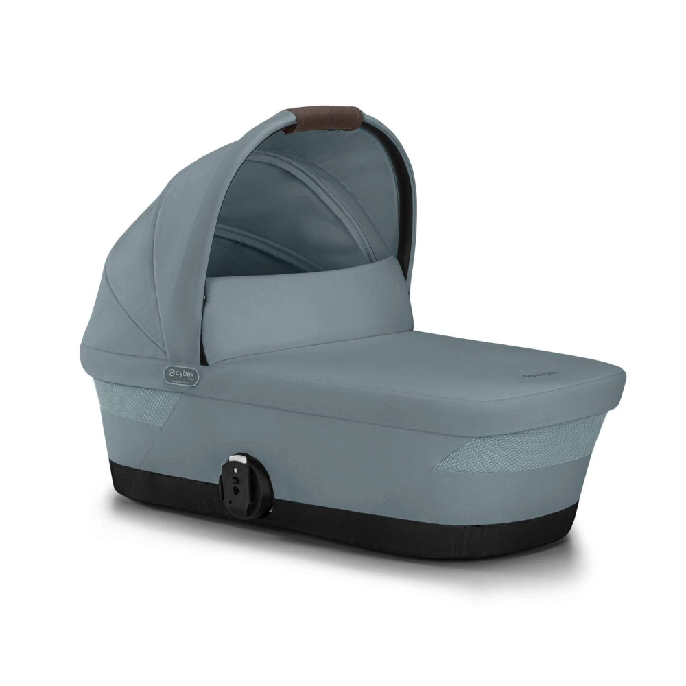 Poussette Cybex eGazelle S2 TPE - Stormy Blue + Nacelle Gazelle Cot - Stormy Blue