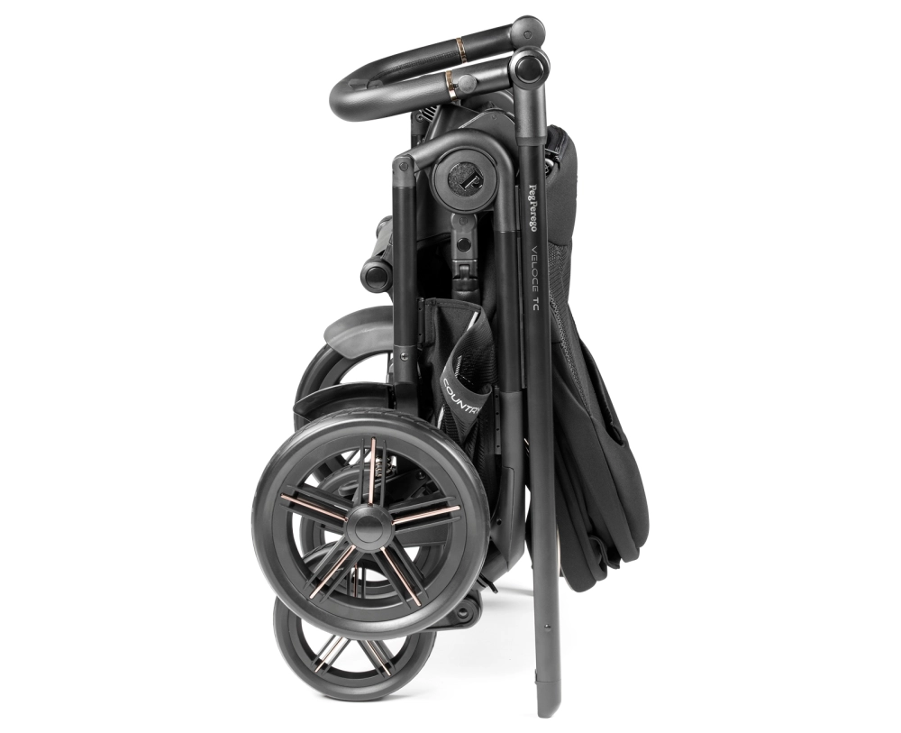 Poussette Peg Perego Veloce TC - TRUE BLACK