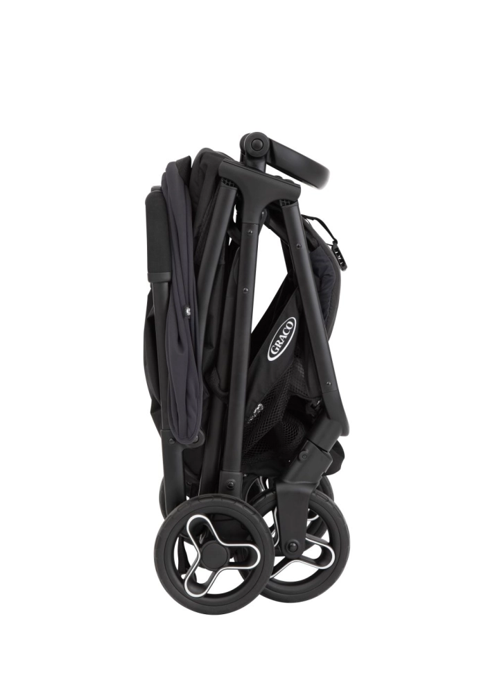 MYAVO TRIO - Poussette incl. SnugLite + Nacelle + Protection pluie + Adaptateur - Graco - CHARCOAL