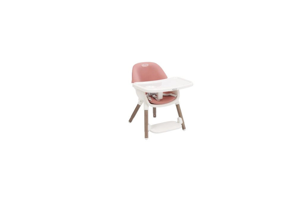 Chaise haute PRESTI - Graco - DUSTY ROSE