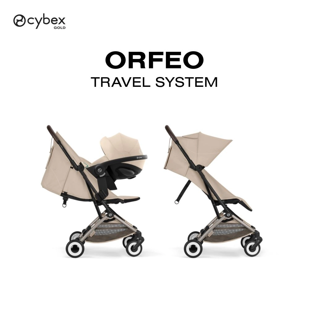 Poussette Ultra Compacte Orfeo 2 - CYBEX - Almond Beige