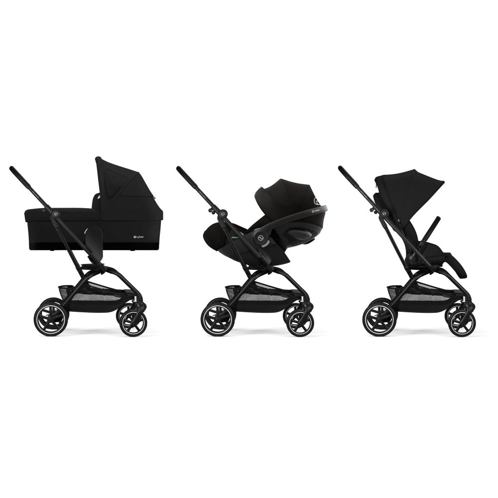 Poussette Compacte Eezy S Twist+2 - CYBEX - Magic Black