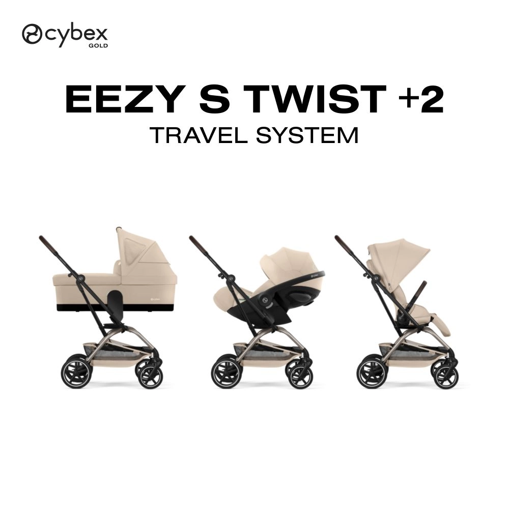 Poussette Compacte Eezy S Twist+2 - CYBEX - Almond Beige