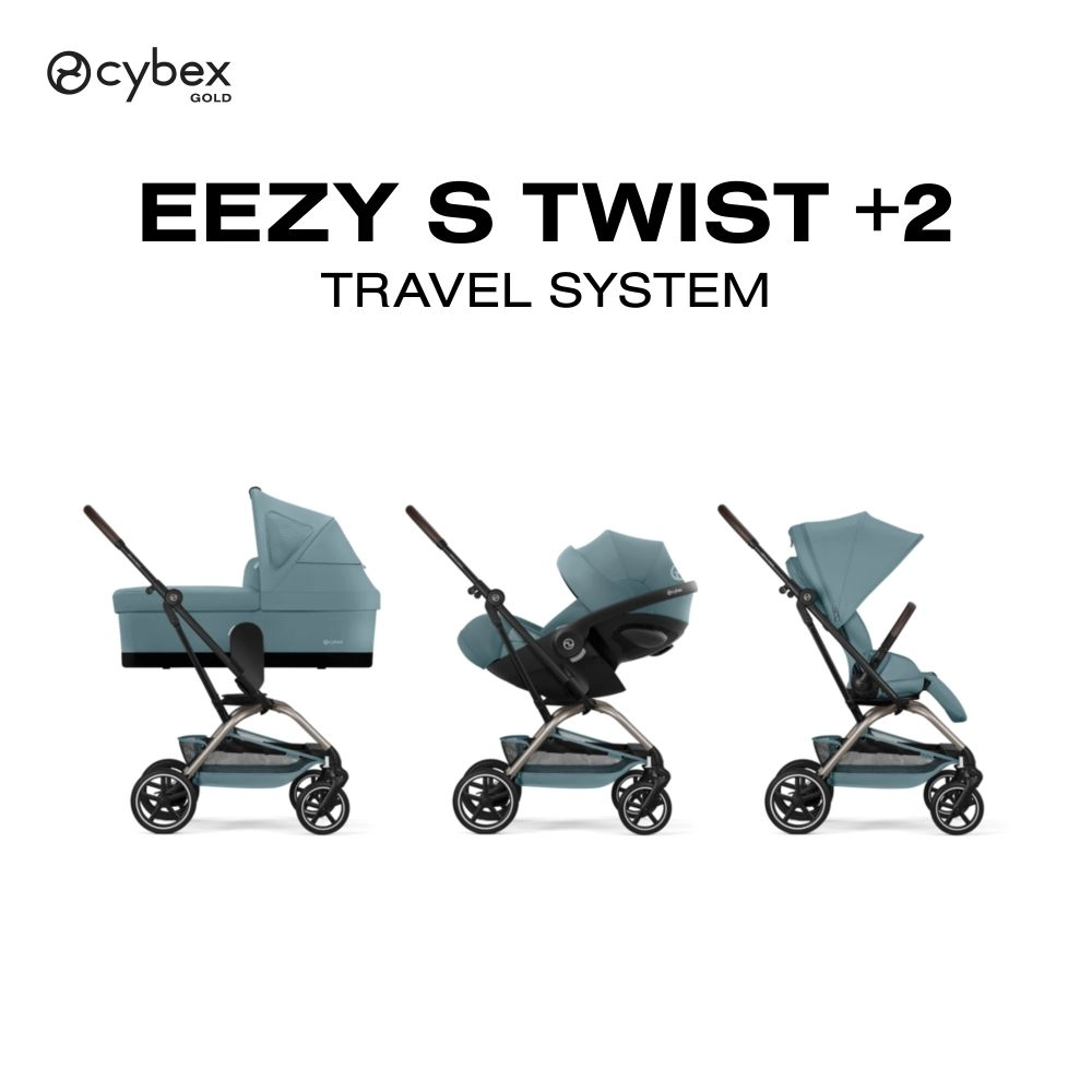 Poussette Compacte Eezy S Twist+2 - CYBEX - Stormy Blue
