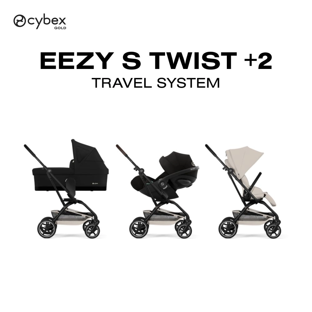 Poussette Compacte Eezy S Twist+2 - CYBEX - Dune Grey