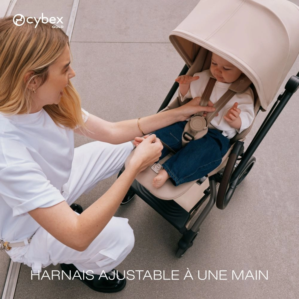 Poussette Compacte Eezy S Twist+2 - CYBEX - Dune Grey