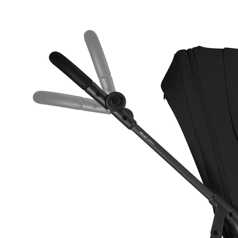 Poussette Citadine Melio Carbon 6 - CYBEX - Magic Black