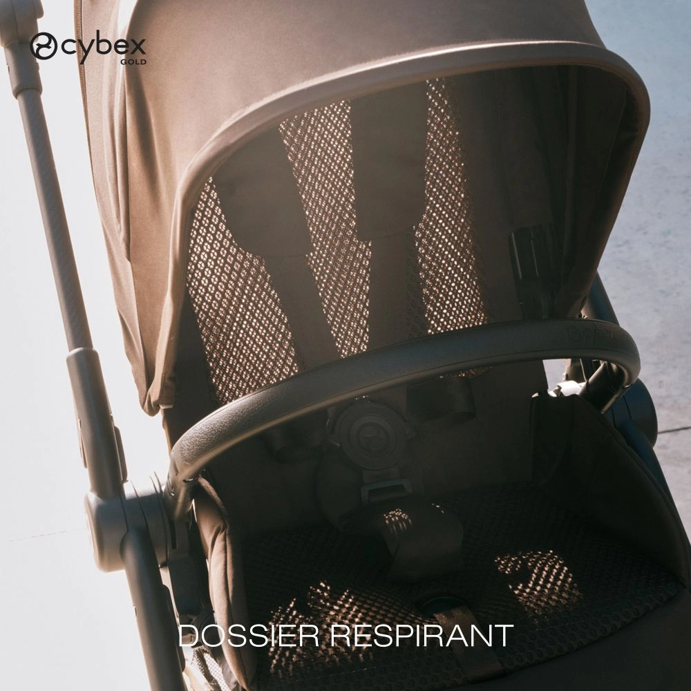 Poussette Citadine Melio Carbon 6 - CYBEX - Magic Black