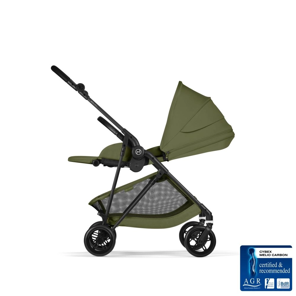 Poussette Citadine Melio Carbon 6 - CYBEX - Moss Green