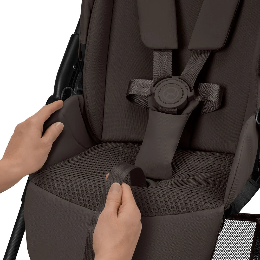 Poussette Citadine Melio Carbon 6 - CYBEX - Chocolate Brown