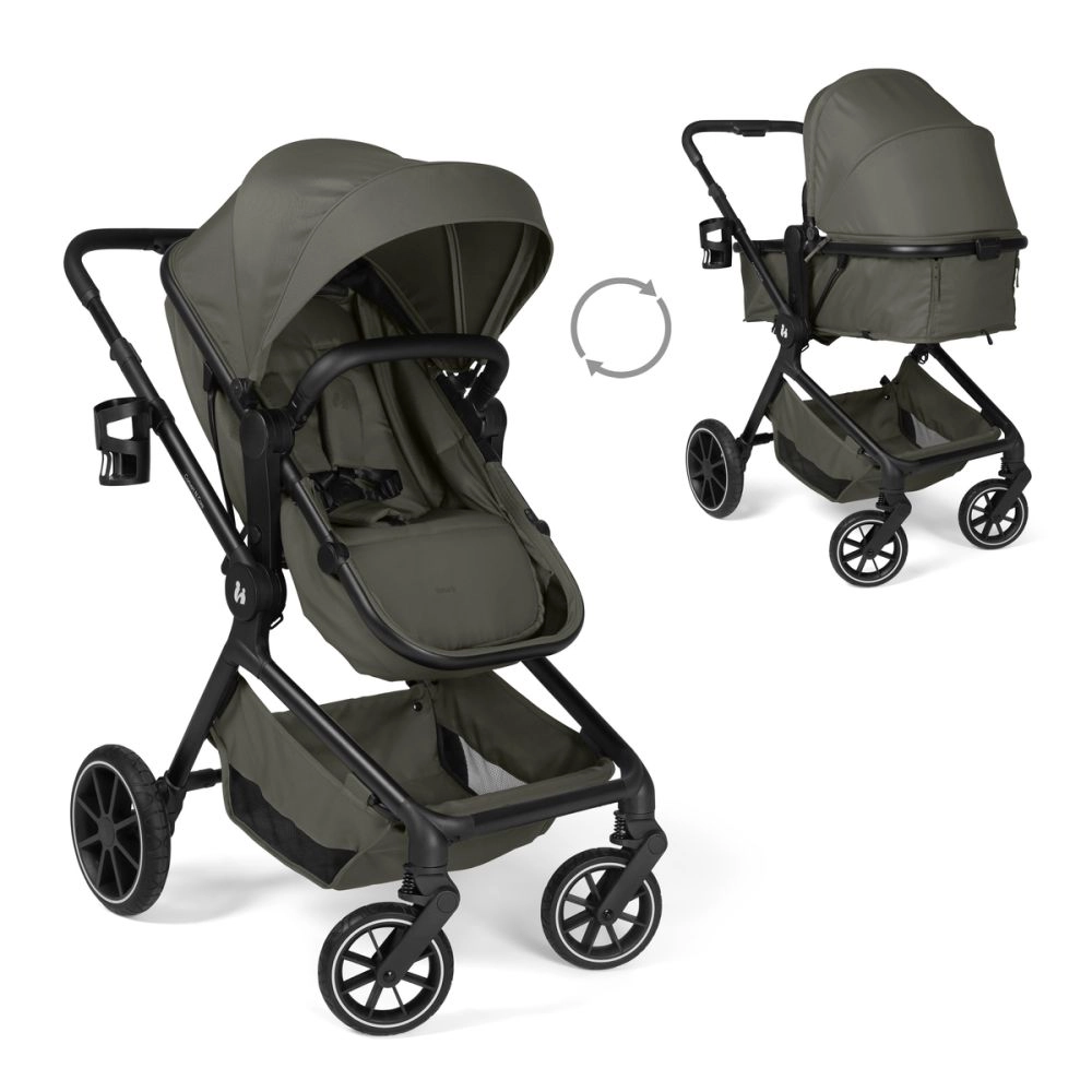 Poussette Convert N Care Olive - Olive
