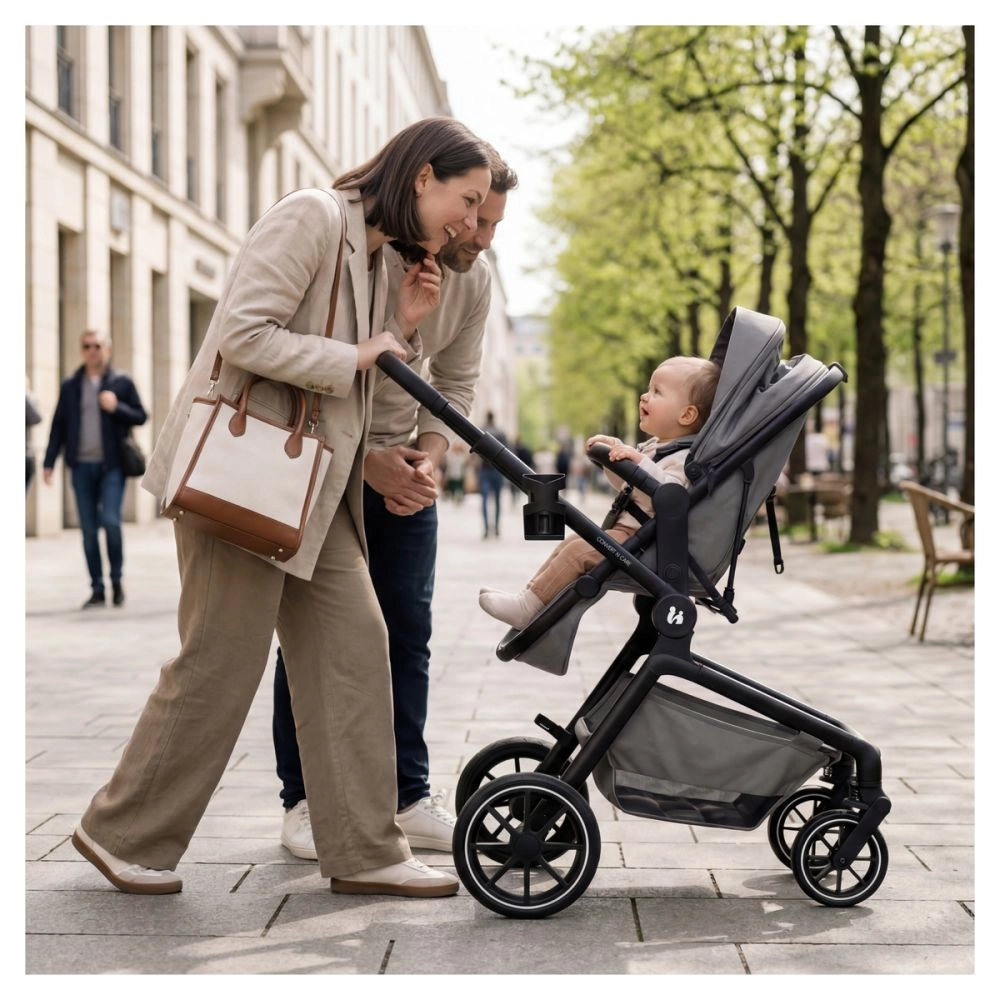 Poussette Convert N Care Dark-grey - Dark Grey