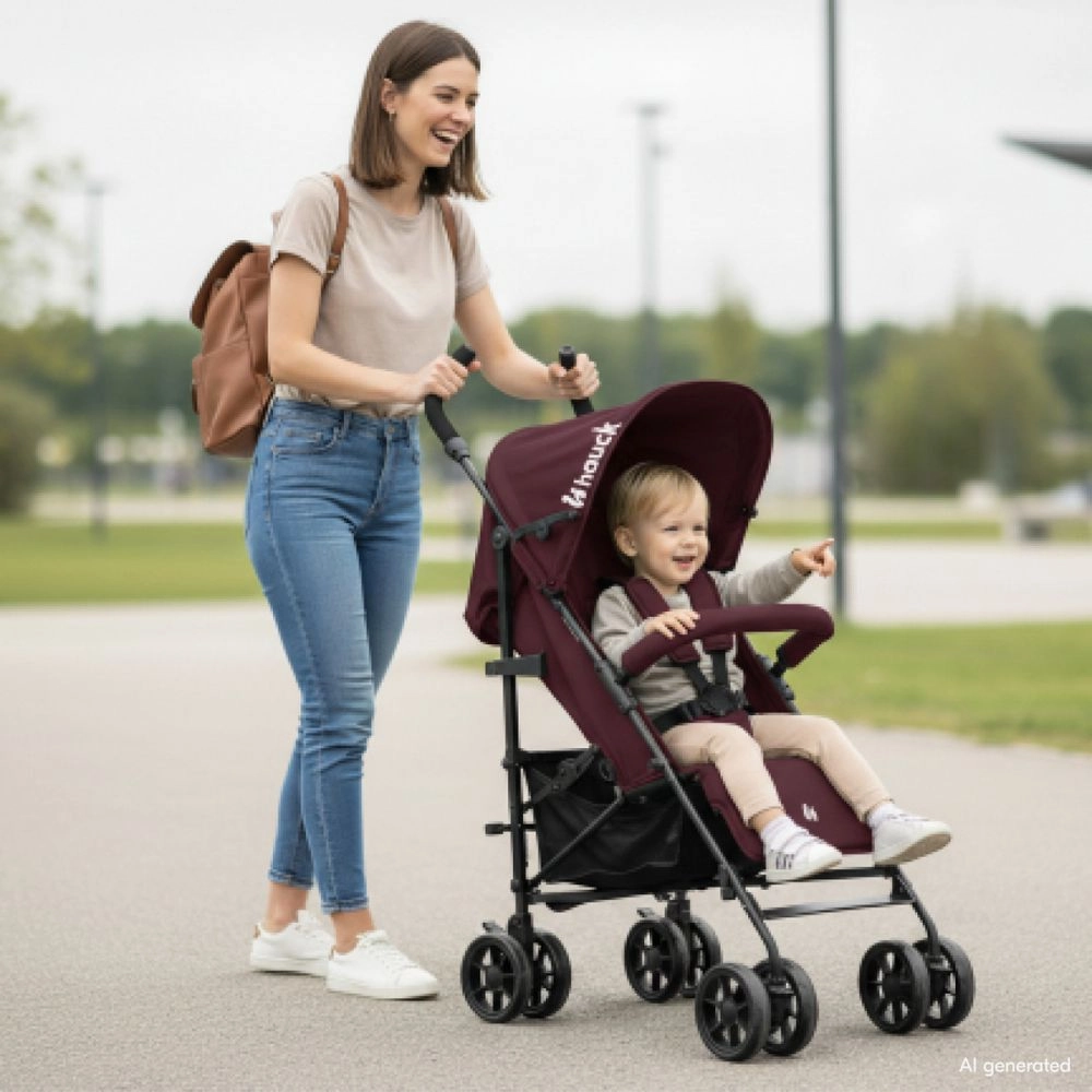 Poussette Fold N Care Blackberry - Blackberry