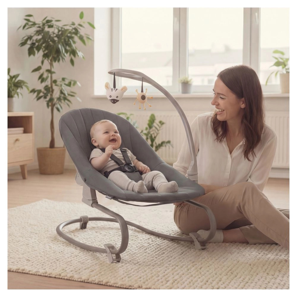 Chaise haute Sit N Relax 3in1 Dark-grey - Dark Grey