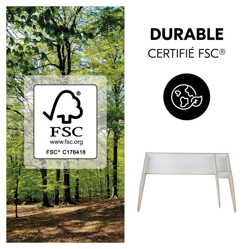 module à langer pour commode  Baby Care Combine N Change White - White