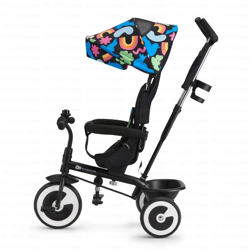 Tricycle ASTON x Happy shapes - Kinderkraft - multicolore