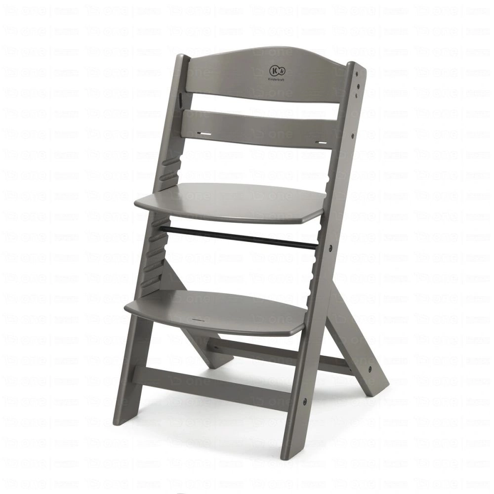 Chaise haute ENOCK - Kinderkraft - marron 