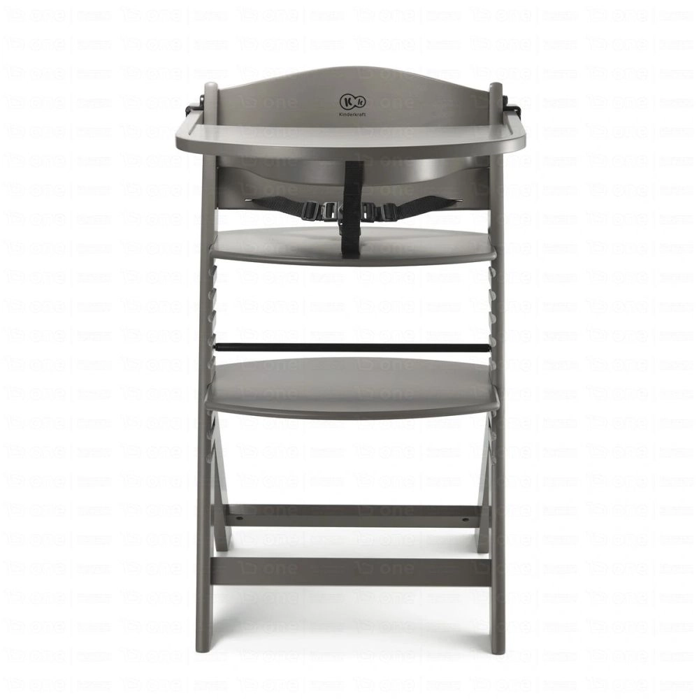 Chaise haute ENOCK - Kinderkraft - marron 