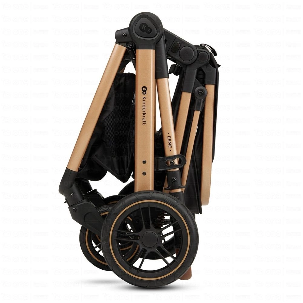 Poussette Trio ESME 3en1 - Kinderkraft - noir